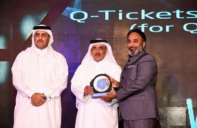 Q-Tickets Won The Best Mobile Application of the Year - Qatar IT Business Awards 2018