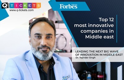 Q-Tickets listed among Forbes top 12 innovative companies in the Middle East